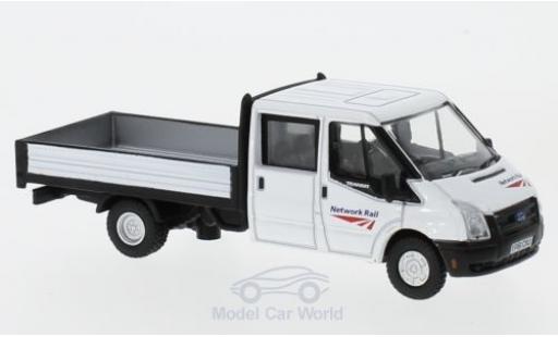Diecast model cars Ford Transit Pritsche Dropside Network Rail 1/76 Oxford