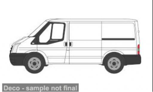 Diecast model cars Ford Transit Mk5 MK 5 white 1/43 Oxford