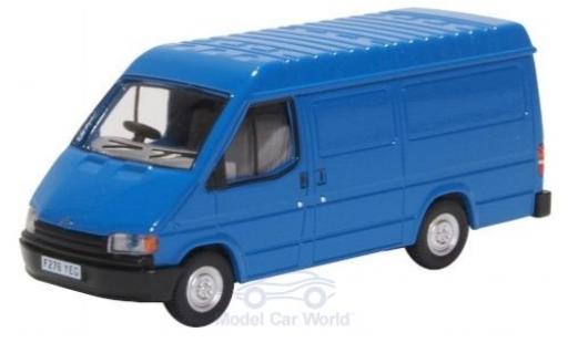 Diecast model cars Ford Transit Mk3 blue RHD 1/76 Oxford