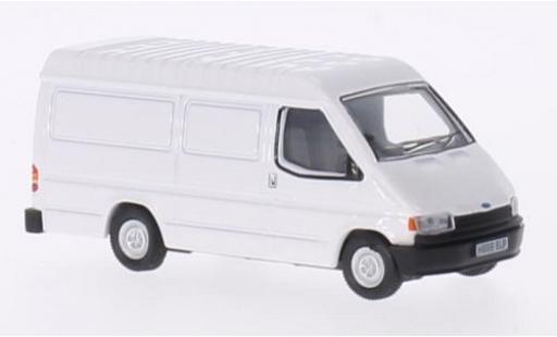 Diecast model cars Ford Transit Kastenwagen MkIII white RHD 1/76 Oxford
