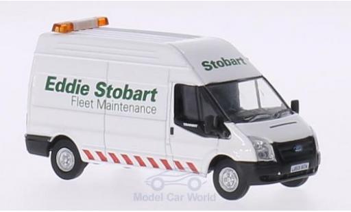 Diecast model cars Ford Transit Kastenwagen RHD Eddie Stobart Fleet Maintenance LWB High 1/76 Oxford