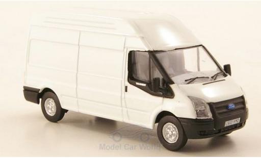 Diecast model cars Ford Transit Kastenwagen white 2010 Hochroofvan 1/76 Oxford