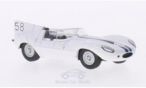 Diecast model cars Jaguar D-Type Course RHD No.58 Lime Rock Park 1957 W.Hansgen 1/76 Oxford