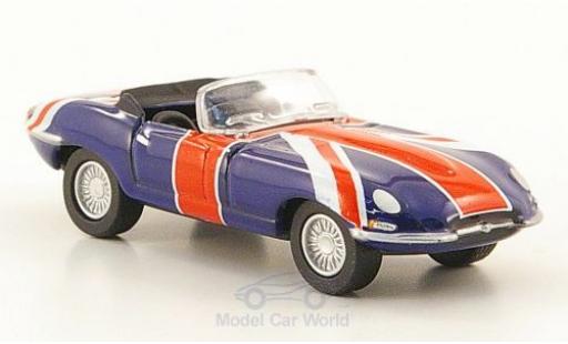 Diecast model cars Jaguar E-Type Base Union Jack Austin Powers 1/76 Oxford
