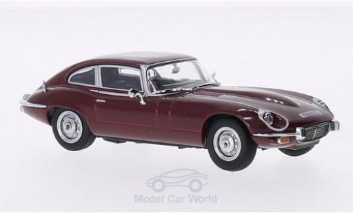 Diecast model cars Jaguar E-Type Coupe V12 red RHD 1/43 Oxford