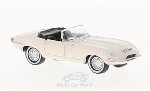 Diecast model cars Jaguar E-Type Base white 1/76 Oxford