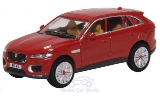 Diecast model cars Jaguar F-Pace Base red 1/76 Oxford
