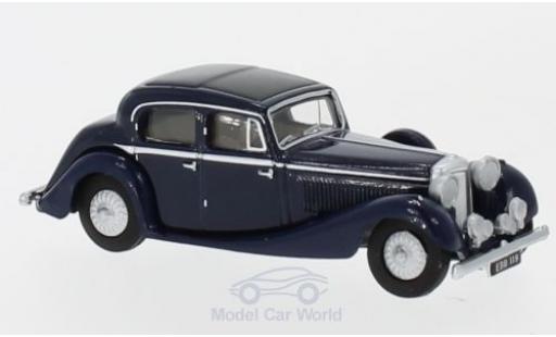 Diecast model cars Jaguar SS Base 2.5 Litre blue 1/76 Oxford