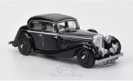 Diecast model cars Jaguar SS Base 2.5 litre black 1937 1/76 Oxford
