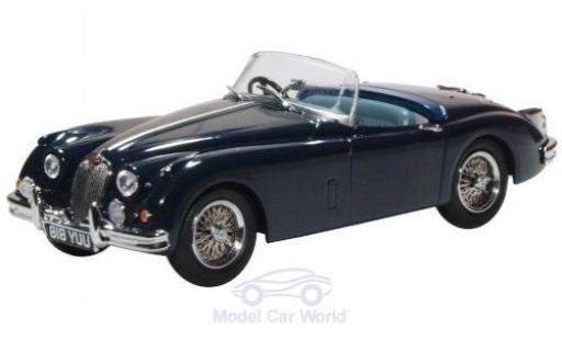 Diecast model cars Jaguar XK 150 Roadster blue RHD 1/43 Oxford