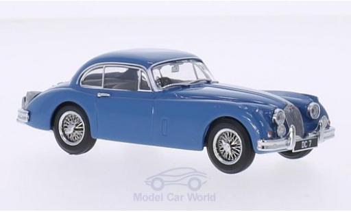Diecast model cars Jaguar XK 150 FHC blue RHD 1/43 Oxford