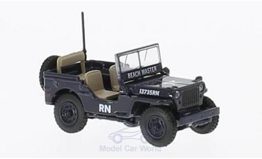 Diecast model cars Jeep Willys Militaire MB Royal Navy 1/76 Oxford