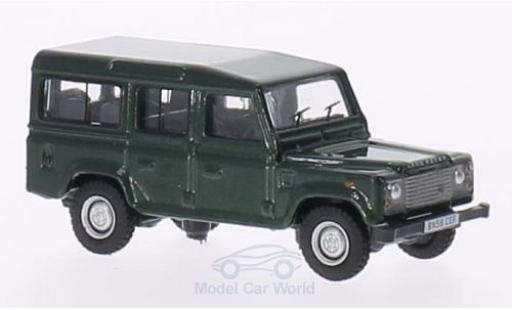 Diecast model cars Land Rover Defender Base green 1/76 Oxford