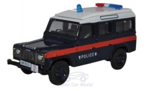 Diecast model cars Land Rover Defender 110 LWB Station Wagon Hong Kong Police 1/76 Oxford