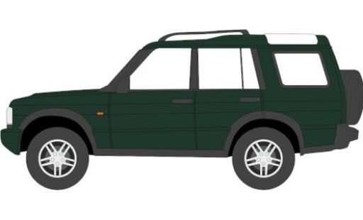 Diecast model cars Land Rover Discovery Base 2 metallic green 1/76 Oxford