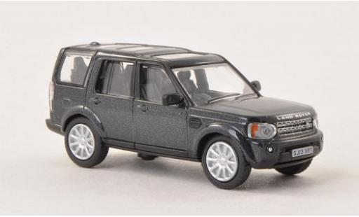 Diecast model cars Land Rover Discovery Base 4 metallic grey 1/76 Oxford