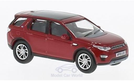 Diecast model cars Land Rover Discovery Sport Base Sport red 1/76 Oxford