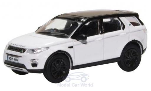 Diecast model cars Land Rover Discovery Sport Base Sport white/black 1/76 Oxford