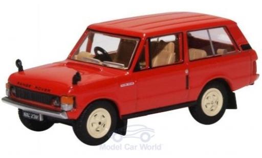 Diecast model cars Land Rover Range Rover Classic red 1/76 Oxford