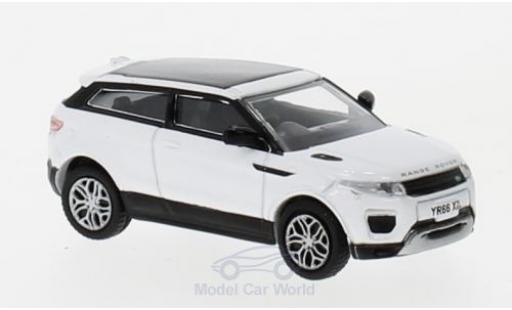 Diecast model cars Land Rover Range Rover Coupe Evoque (Facelift) white 1/76 Oxford
