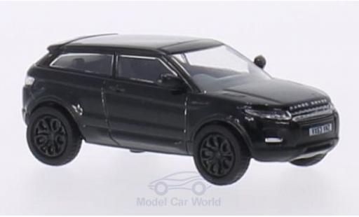 Diecast model cars Land Rover Range Rover Base Evoque metallic black RHD 1/76 Oxford