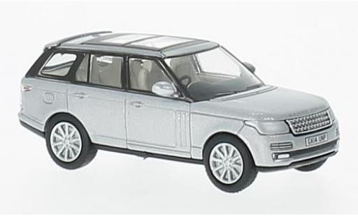 Diecast model cars Land Rover Range Rover Vogue grey RHD 1/76 Oxford