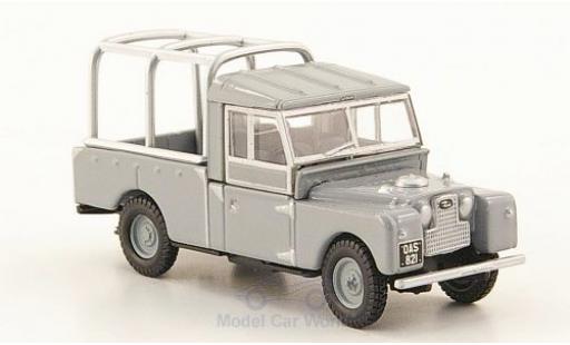 Diecast model cars Land Rover Series 1 Base 109 grey 1/76 Oxford