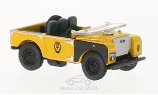 Diecast model cars Land Rover Series 1 Base 80 AA Road Service Open Top 1/76 Oxford