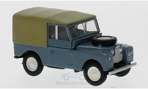 Diecast model cars Land Rover Series 1 Series I 88 blue 1/76 Oxford