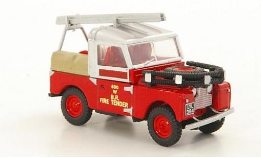 Diecast model cars Land Rover Series 1 Series I 88-Inch British Rail Fire Tender 1/76 Oxford