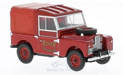 Diecast model cars Land Rover Series 1 Series I 88 RHD Rover Fire Brigade Hard Top 1/43 Oxford