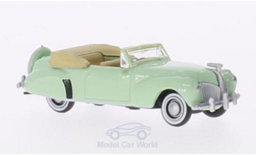 Diecast model cars Lincoln Continental 1941 green 1/87 Oxford