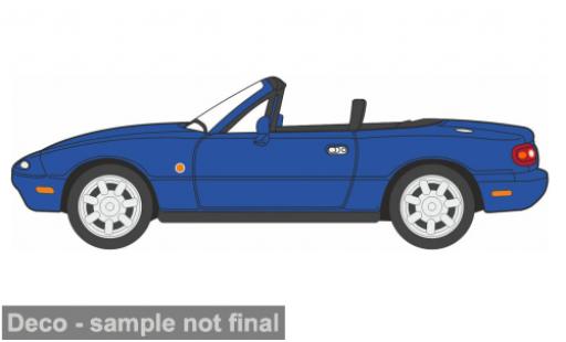 Diecast model cars Mazda MX5 Base MK1 blue 1/76 Oxford