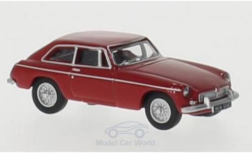 Diecast model cars MG B GT red RHD 1/76 Oxford