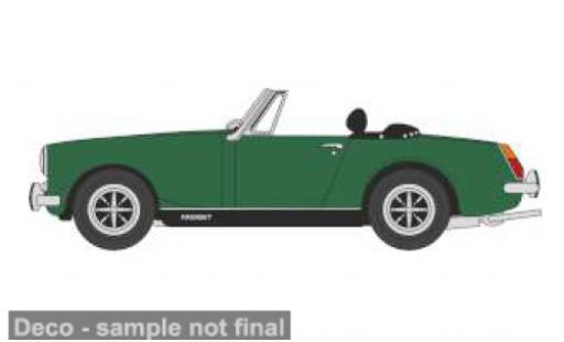 Diecast model cars MG Midget MkIII green 1/76 Oxford