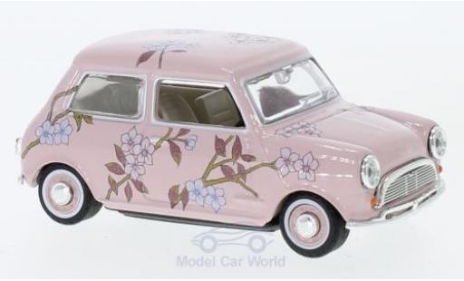 Diecast model cars Mini Cooper S pink/Dekor RHD 1/43 Oxford