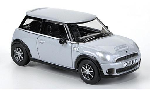 Diecast model cars Mini Cooper Base grey 1/76 Oxford