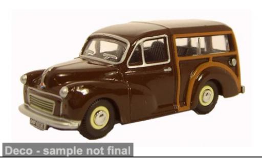Diecast model cars Morris Minor Traveller red 1967 1/76 Oxford