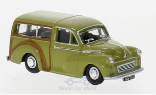 Diecast model cars Morris Minor Traveller oliv 1/76 Oxford