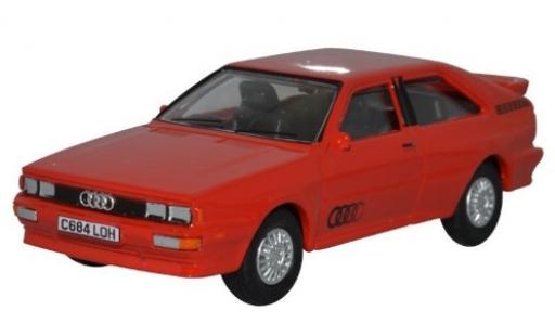 Diecast model cars Audi Quattro coupe red 1/76 Oxford