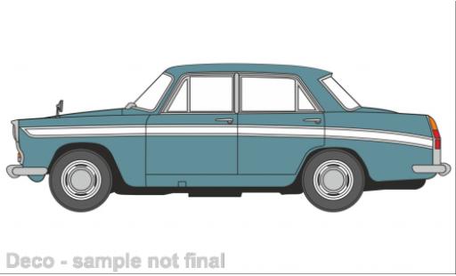 Diecast model cars Austin Cambridge berline turquoise clair/white 1/76 Oxford