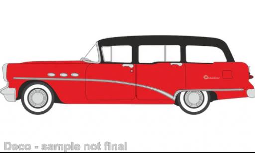 Diecast model cars Buick Century Station Wagon Estate red/black 1954 1/87 Oxford