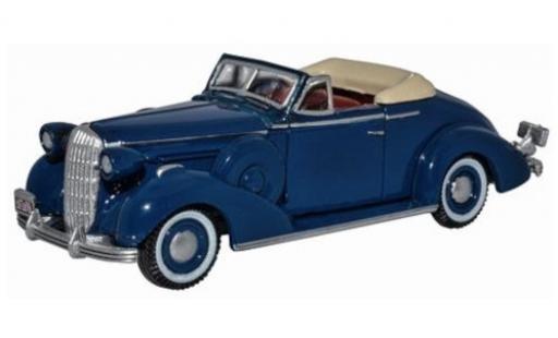 Diecast model cars Buick Special Convertible blue 1936 1/87 Oxford