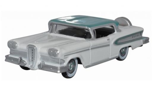 Diecast model cars Ford Edsel Citation white/turquoise 1958 1/87 Oxford