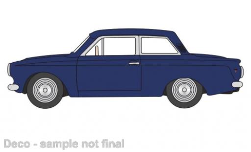 Diecast model cars Ford Cortina MK1 MKI blue 1/76 Oxford