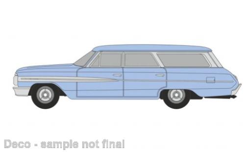 Diecast model cars Ford Country Squire Woody Wagon blue 1964 1/87 Oxford