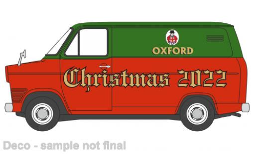 Diecast model cars Ford Transit Kastenwagen MkI Xmas 2022 1/76 Oxford