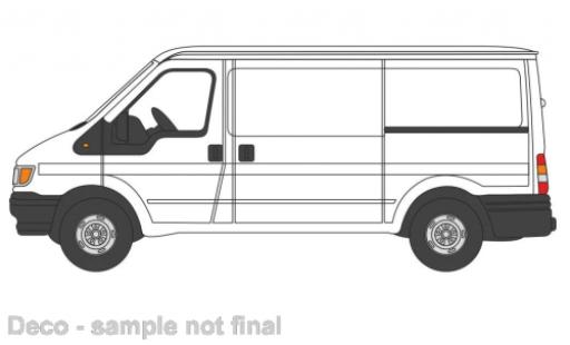 Diecast model cars Ford Transit Kastenwagen MKIV white 1/76 Oxford