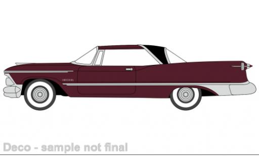 Diecast model cars Imperial Crown Base 2 Door Hardtop red fonc&Atilde;&copy;/black 1959 1/87 Oxford