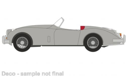 Diecast model cars Jaguar XK 150 Roadster grey RHD 1/43 Oxford